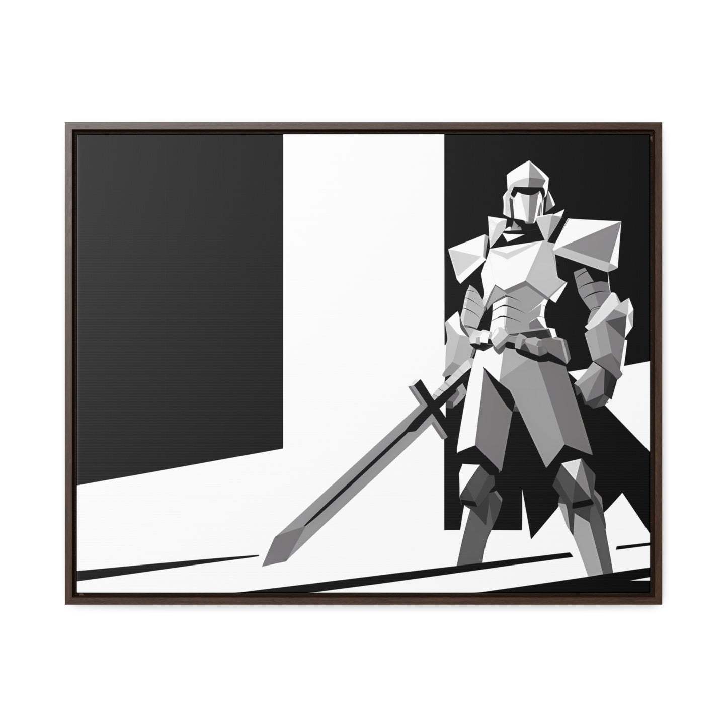 The Sentinel's Stand - Gallery Canvas Wraps, Horizontal Frame