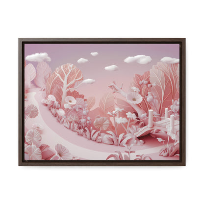 Whimsical Dawn Garden - Gallery Canvas Wraps, Horizontal Frame