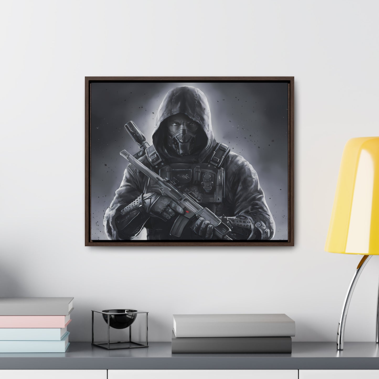 Shadow Enforcer - Gallery Canvas Wraps, Horizontal Frame