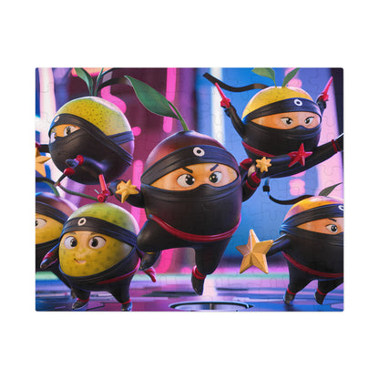 Fruity Ninja Warriors - Jigsaw Puzzle (30, 110, 252, 500,1000-Piece)