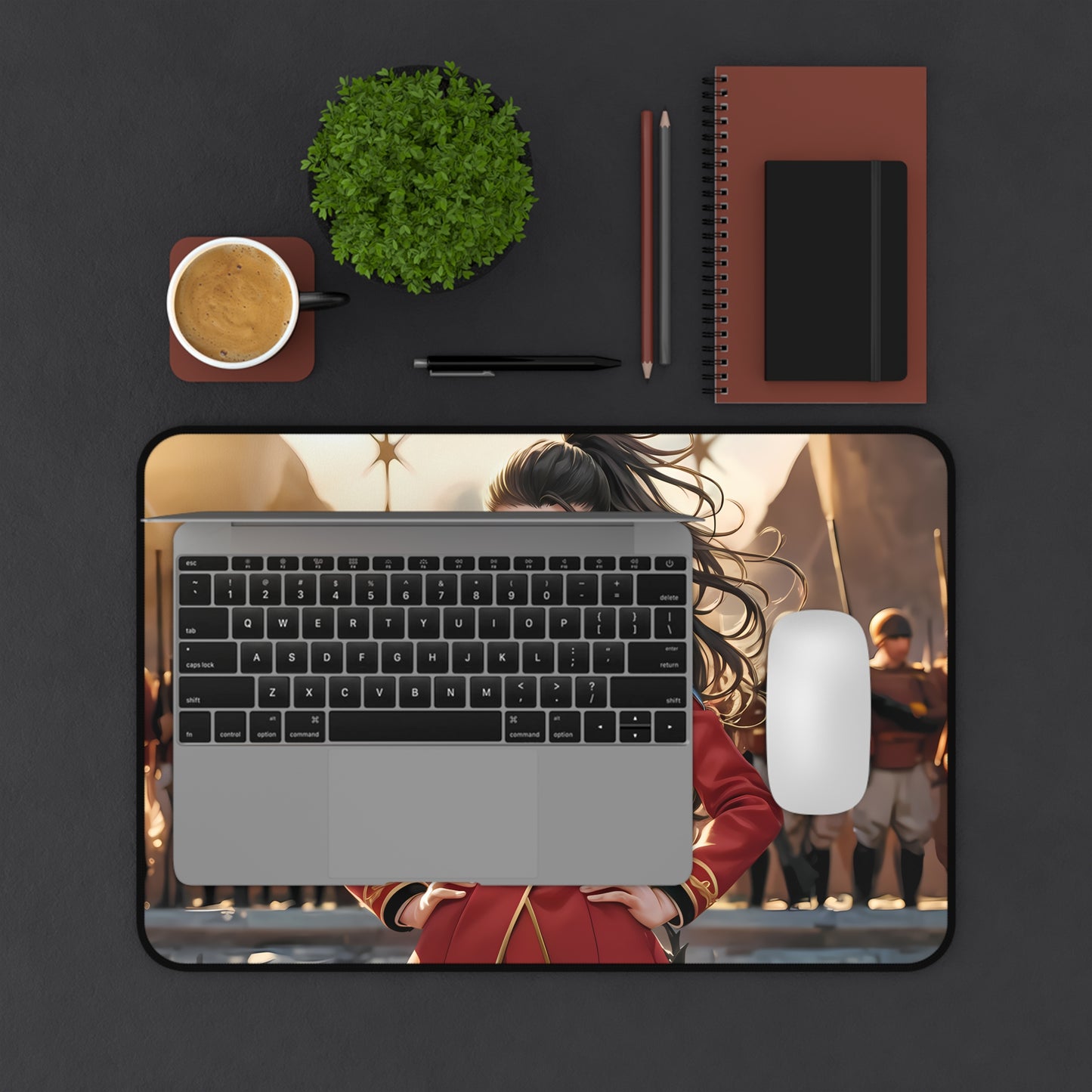 The Resolute Commander - Desk Mat