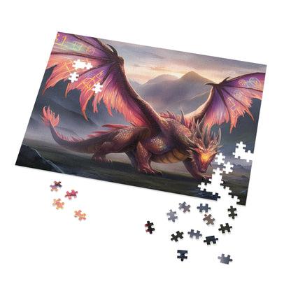 Eclipse of the Arcane Wyrm - Jigsaw Puzzle (30, 110, 252, 500,1000-Piece)