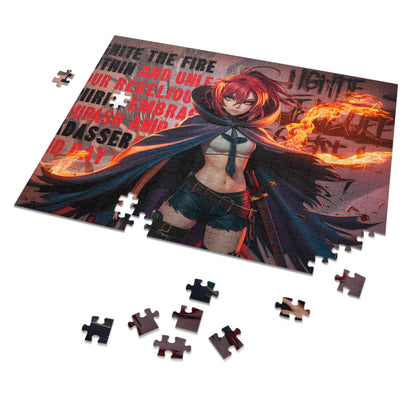 Flame Rebellion - Jigsaw Puzzle (30, 110, 252, 500,1000-Piece)