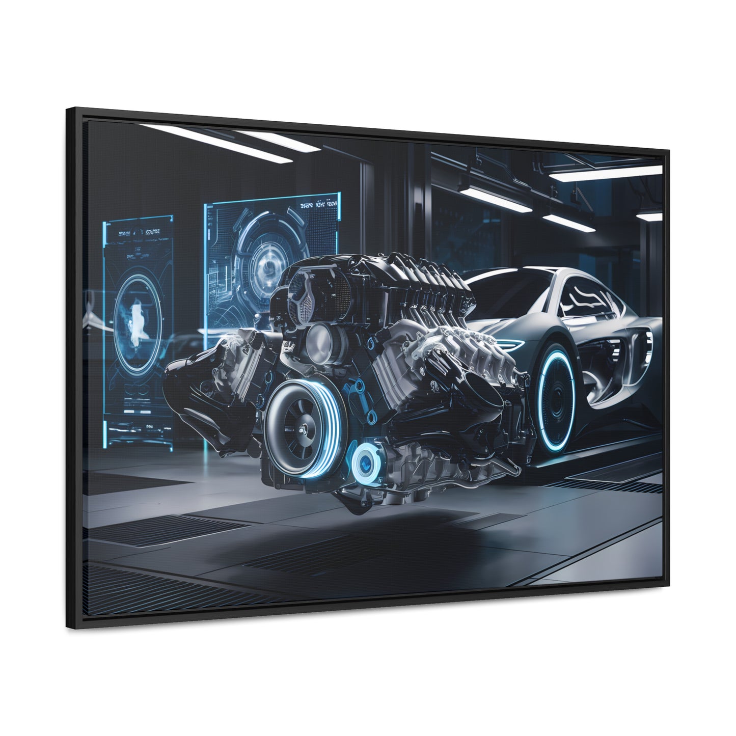 The Future of Automotive Engineering - Gallery Canvas Wraps, Horizontal Frame