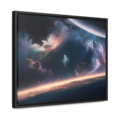 Ascension Beyond the Horizon - Gallery Canvas Wraps, Horizontal Frame