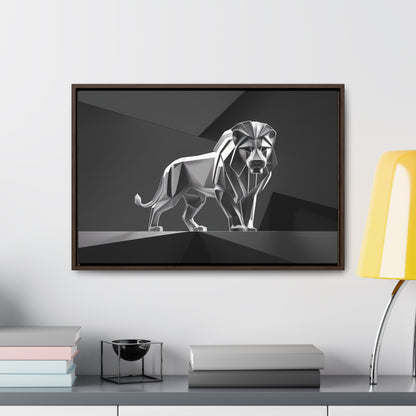 Majestic Steel Sentinel - Gallery Canvas Wraps, Horizontal Frame