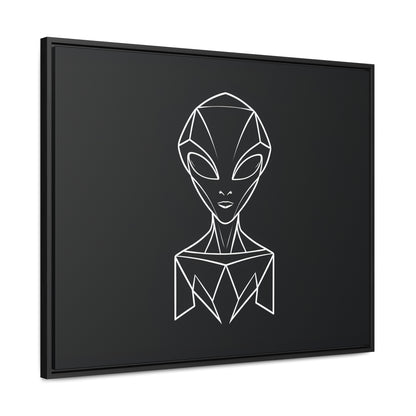 Alien Geometry - Gallery Canvas Wraps, Horizontal Frame