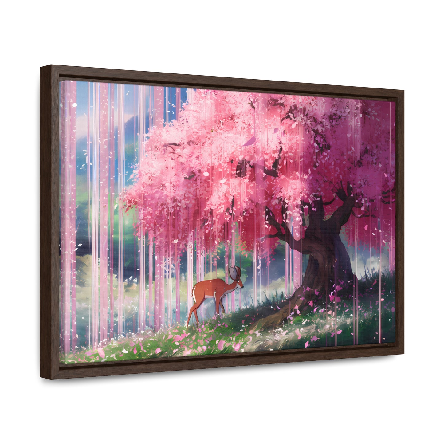 Beneath the Blossoming Canopy - Gallery Canvas Wraps, Horizontal Frame