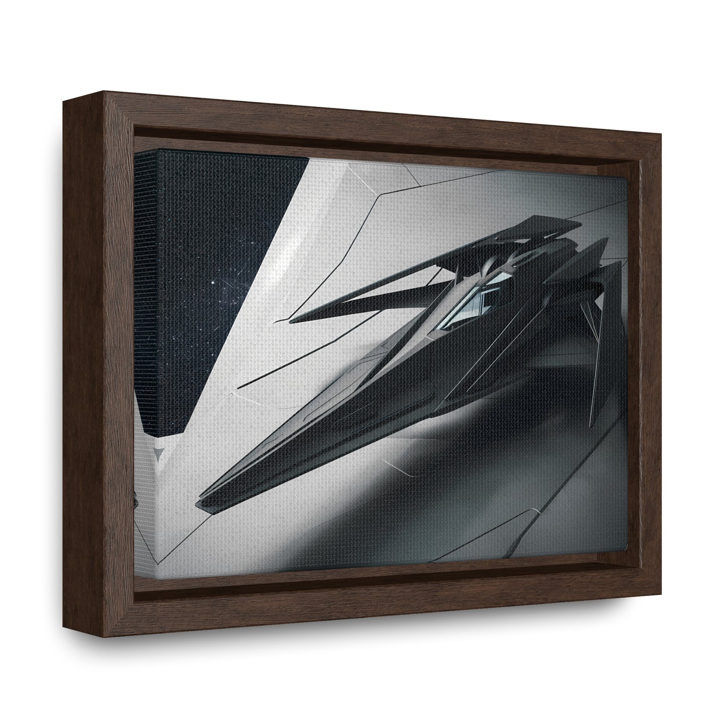 Starlance Stealth Interceptor - Gallery Canvas Wraps, Horizontal Frame