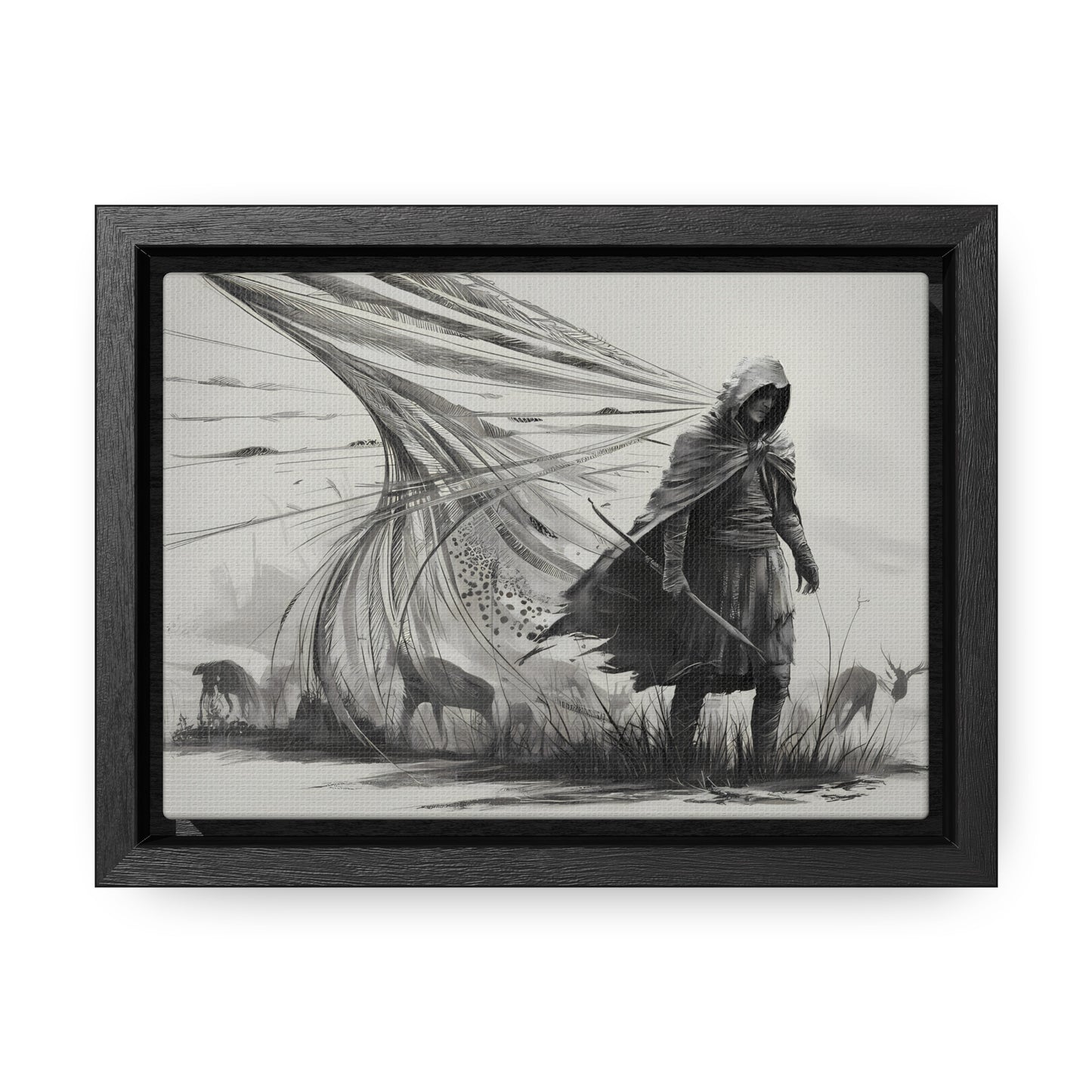 Whispers of the Windwalker - Gallery Canvas Wraps, Horizontal Frame