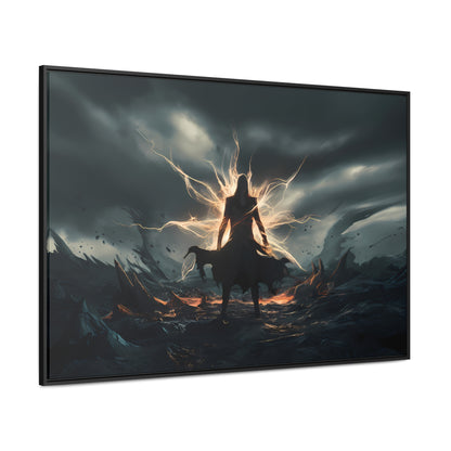 Eclipse of the Dark Conqueror - Gallery Canvas Wraps, Horizontal Frame