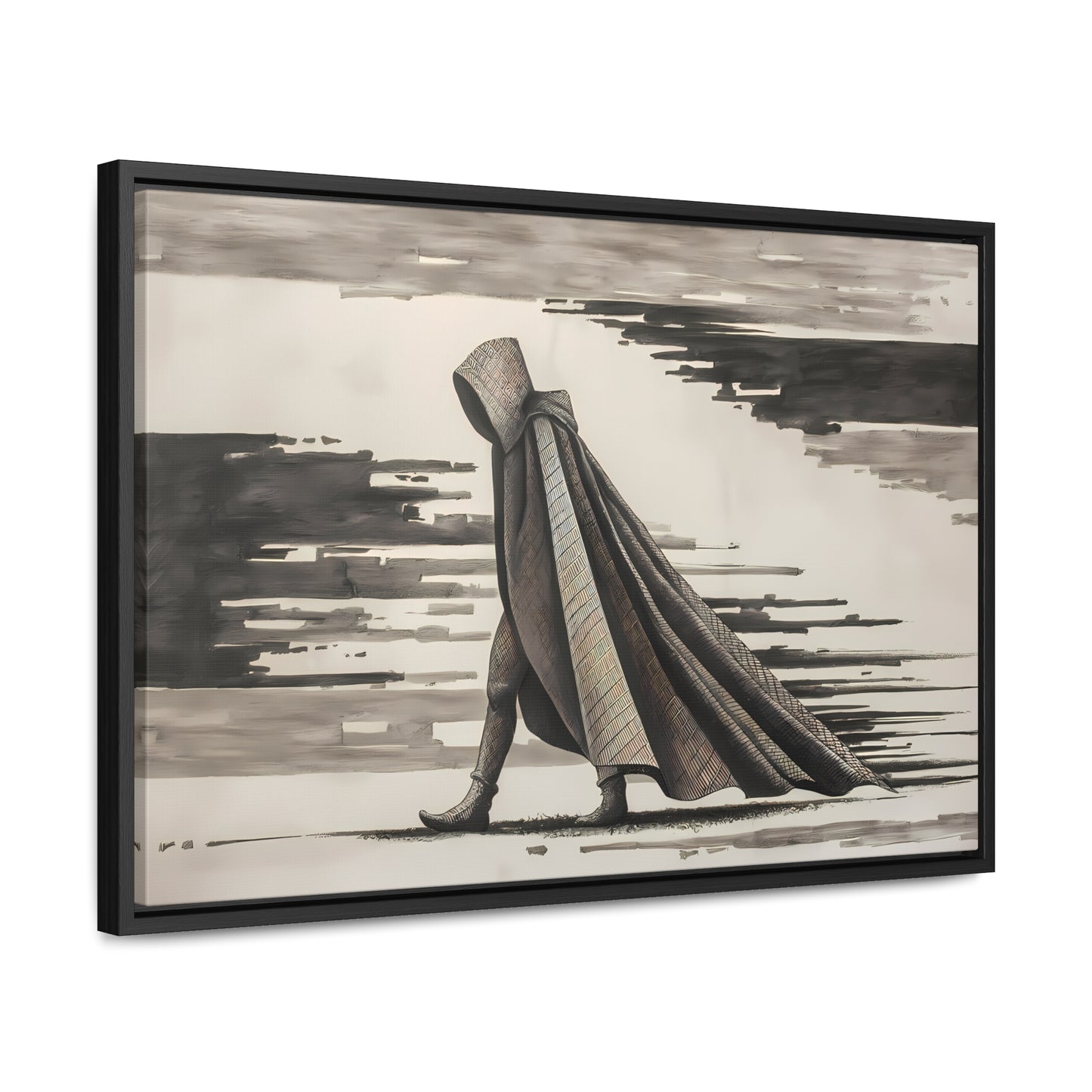 Wanderer of Shadows - Gallery Canvas Wraps, Horizontal Frame