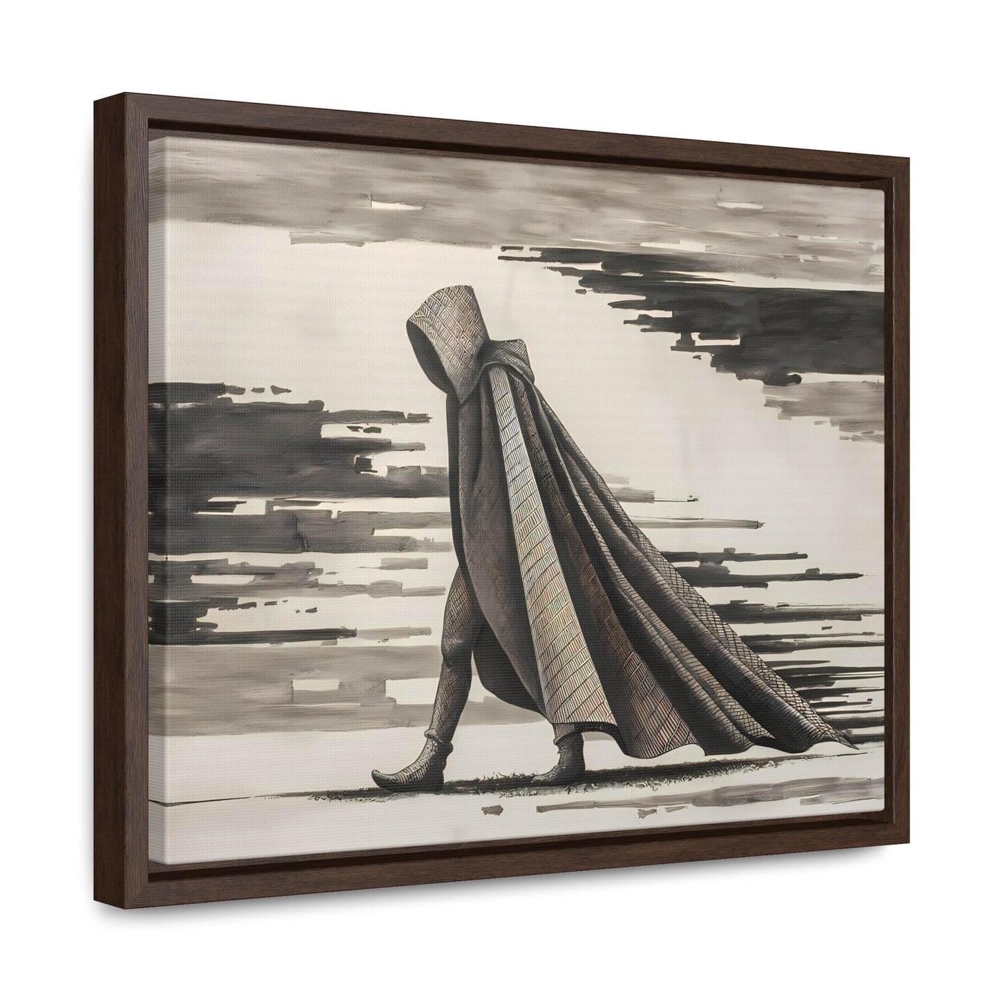 Wanderer of Shadows - Gallery Canvas Wraps, Horizontal Frame