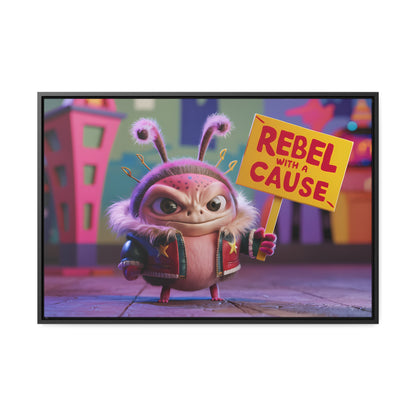 Rebel with a Cause - Gallery Canvas Wraps, Horizontal Frame