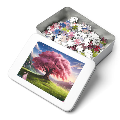 Whispers of the Blossom Tree - Jigsaw Puzzle (30, 110, 252, 500,1000-Piece)