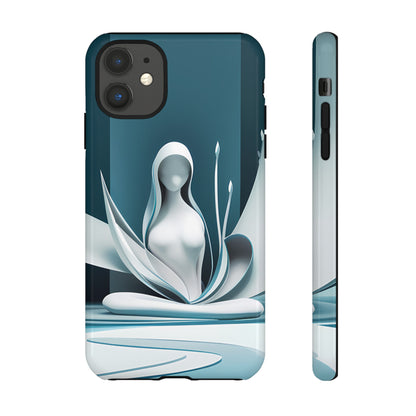 Pastel hooded Woman- Smartphone Tough Cases