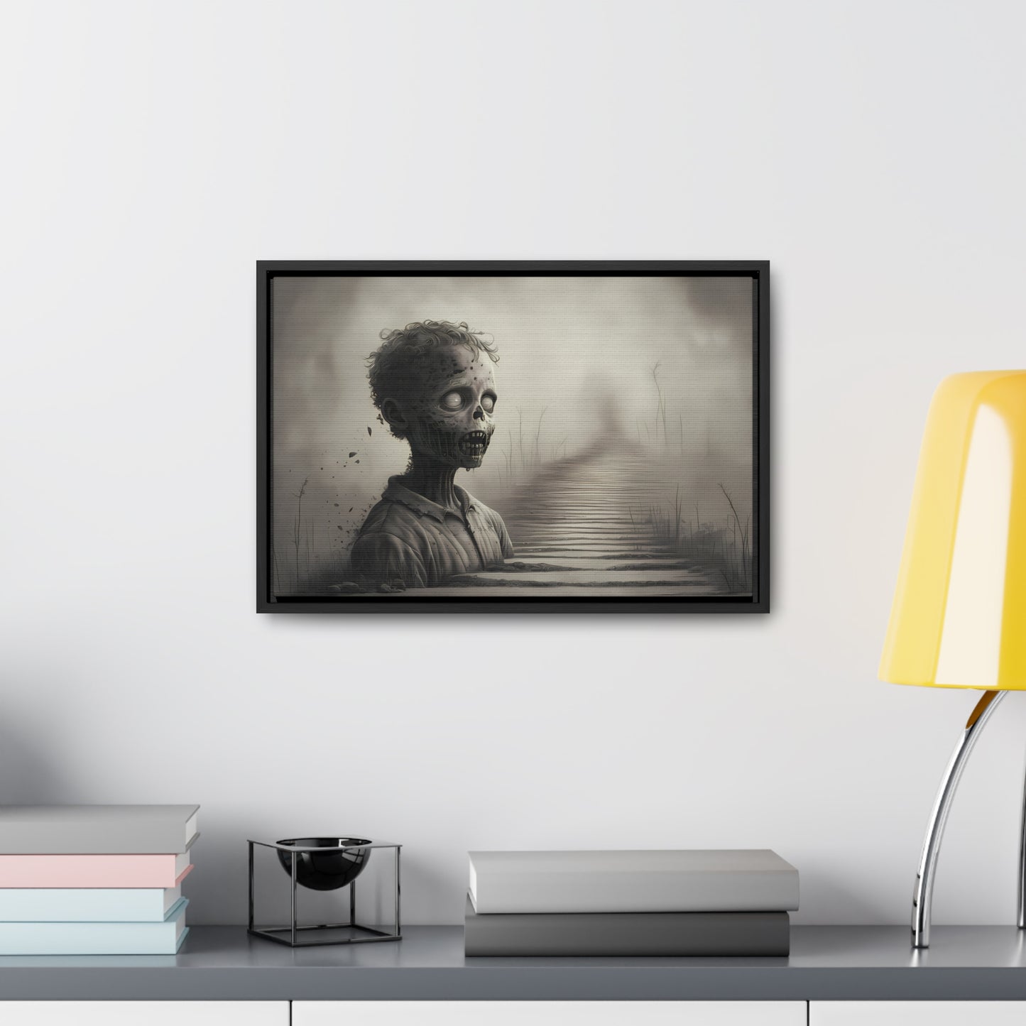 Echoes of the Forgotten - Gallery Canvas Wraps, Horizontal Frame