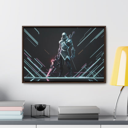 Cybernetic Vanguard - Gallery Canvas Wraps, Horizontal Frame