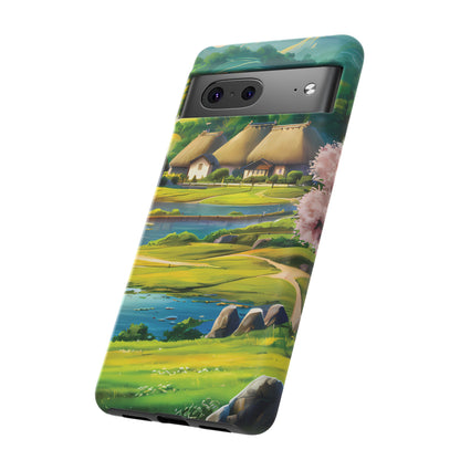 Idyllic Anime Village - Smartphone Tough Cases