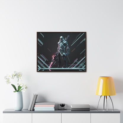 Cybernetic Vanguard - Gallery Canvas Wraps, Horizontal Frame