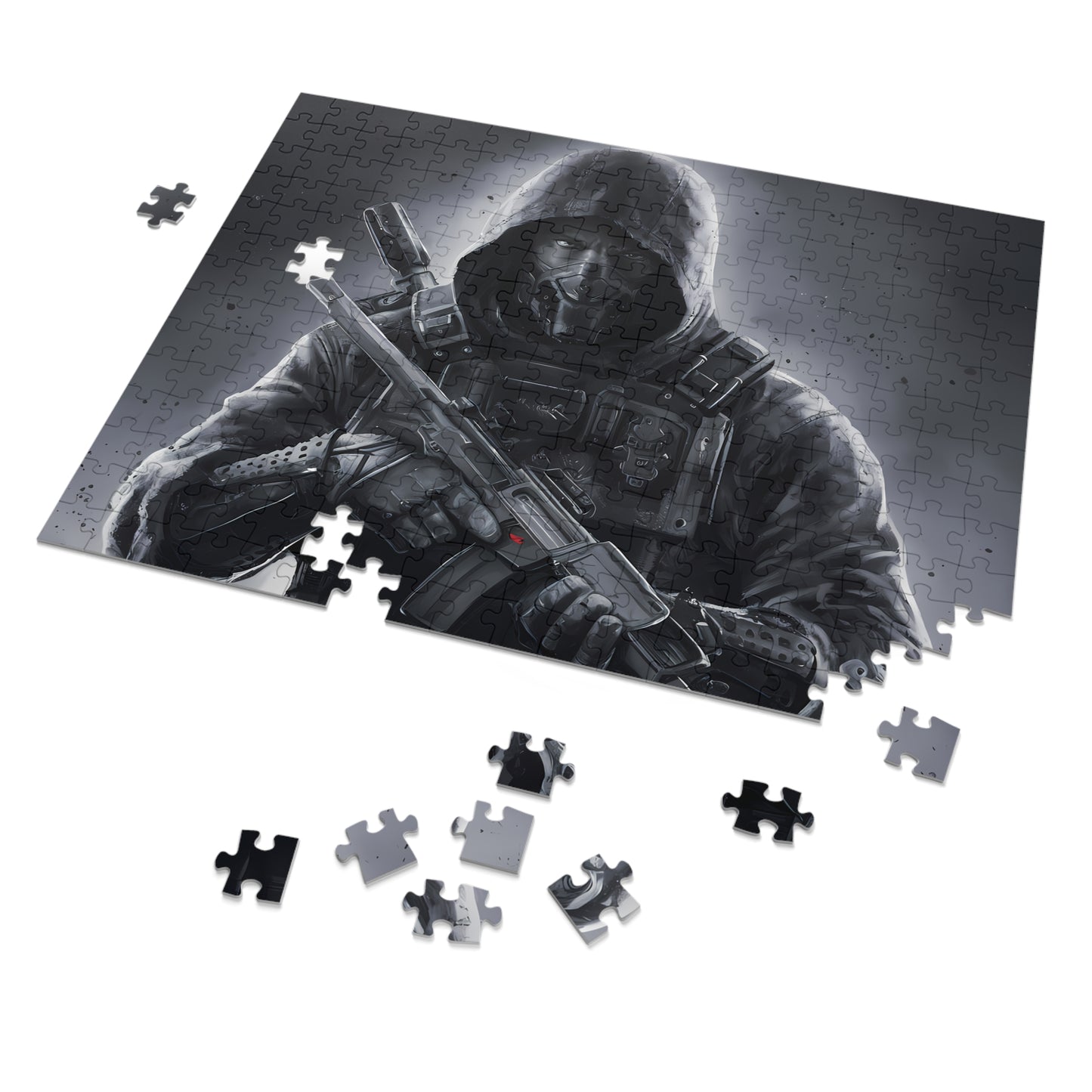 Silent Enforcer - Jigsaw Puzzle (30, 110, 252, 500,1000-Piece)