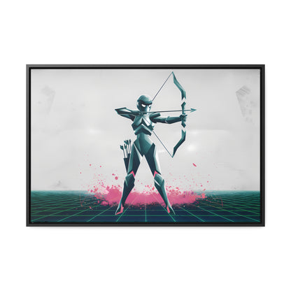 Digital Sentinel - Gallery Canvas Wraps, Horizontal Frame