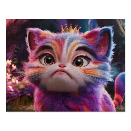 The Furry Monarch of the Enchanted Forest - Jigsaw Puzzle (30, 110, 252, 500,1000-Piece)