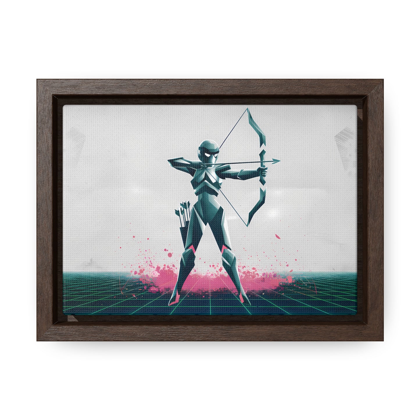 Digital Sentinel - Gallery Canvas Wraps, Horizontal Frame