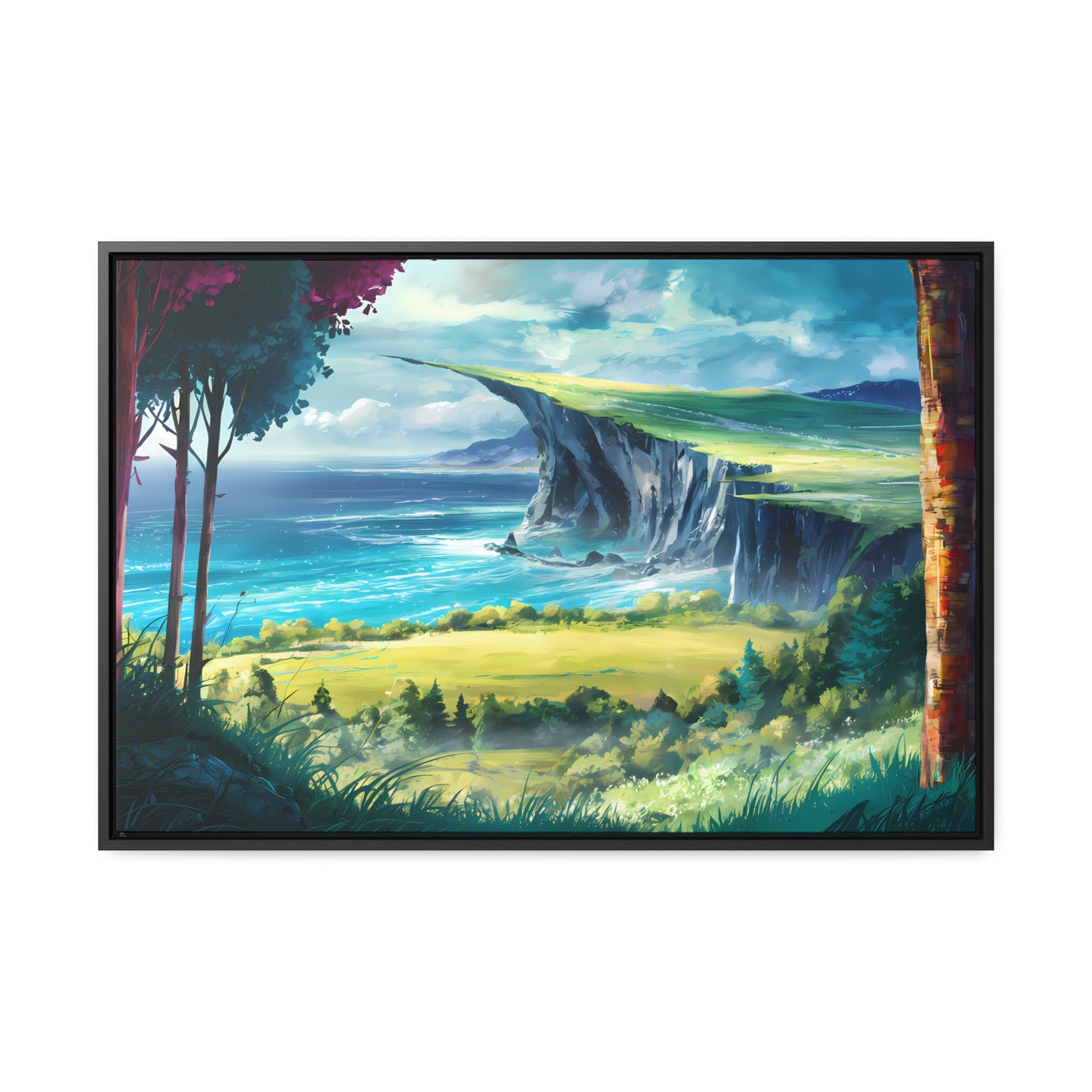 Edge of the Horizon - Gallery Canvas Wraps, Horizontal Frame