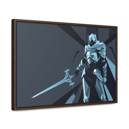 Knight of the Shattered Realm - Gallery Canvas Wraps, Horizontal Frame