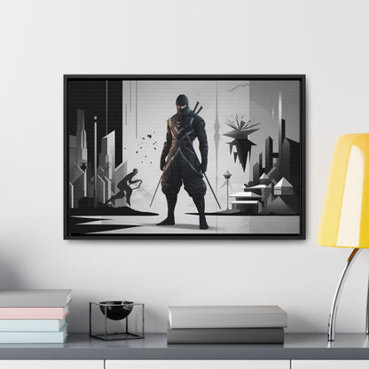 Shadowblade: The Silent Protector - Gallery Canvas Wraps, Horizontal Frame