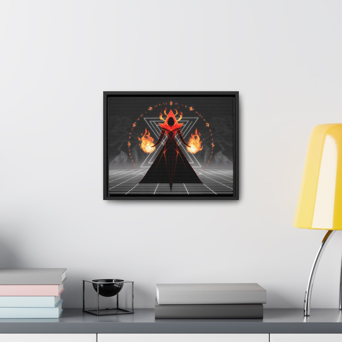 Eternal Pyromancer - Gallery Canvas Wraps, Horizontal Frame