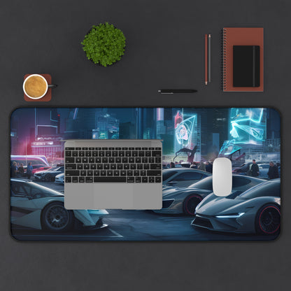 Future Car Meet - Desk Mat