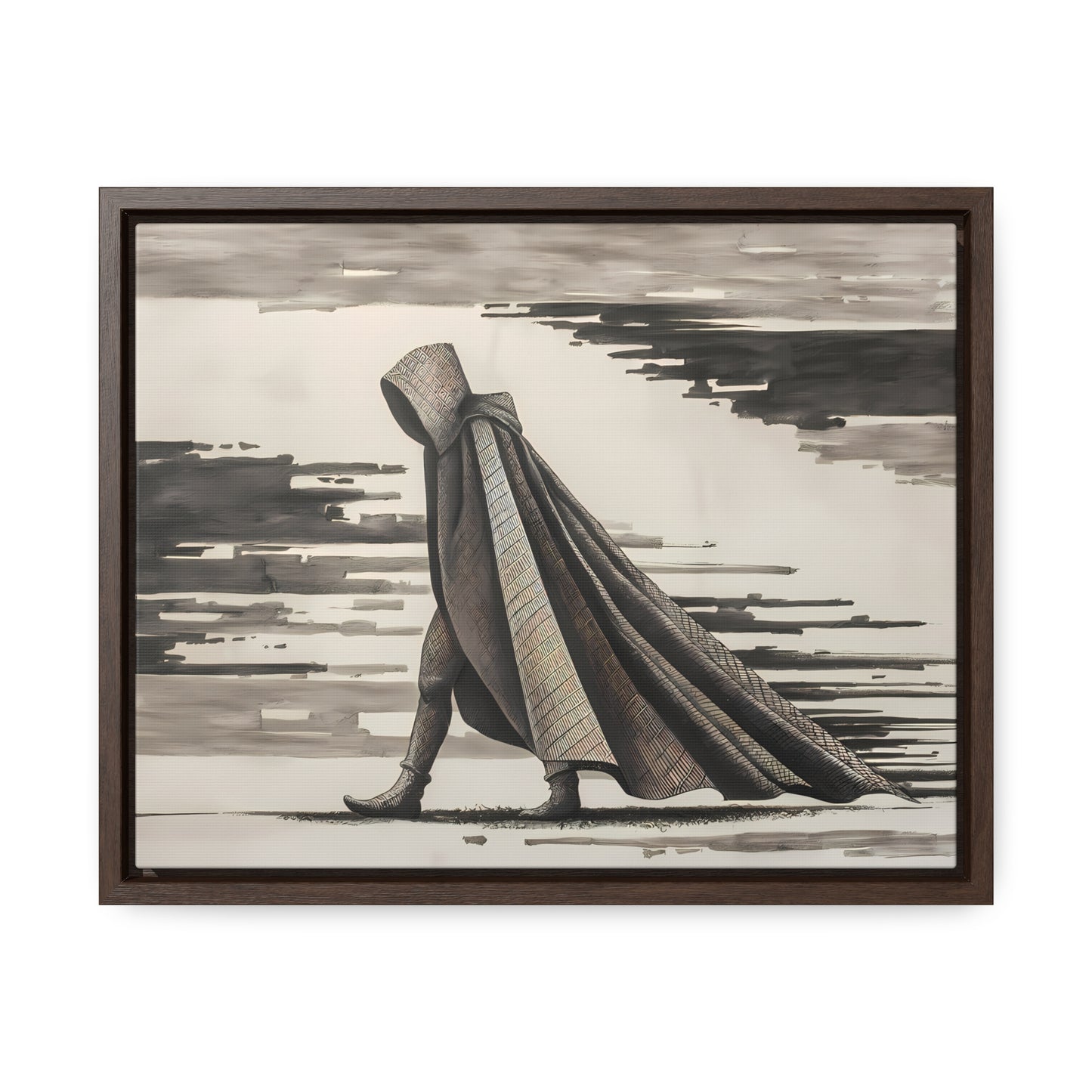 Wanderer of Shadows - Gallery Canvas Wraps, Horizontal Frame