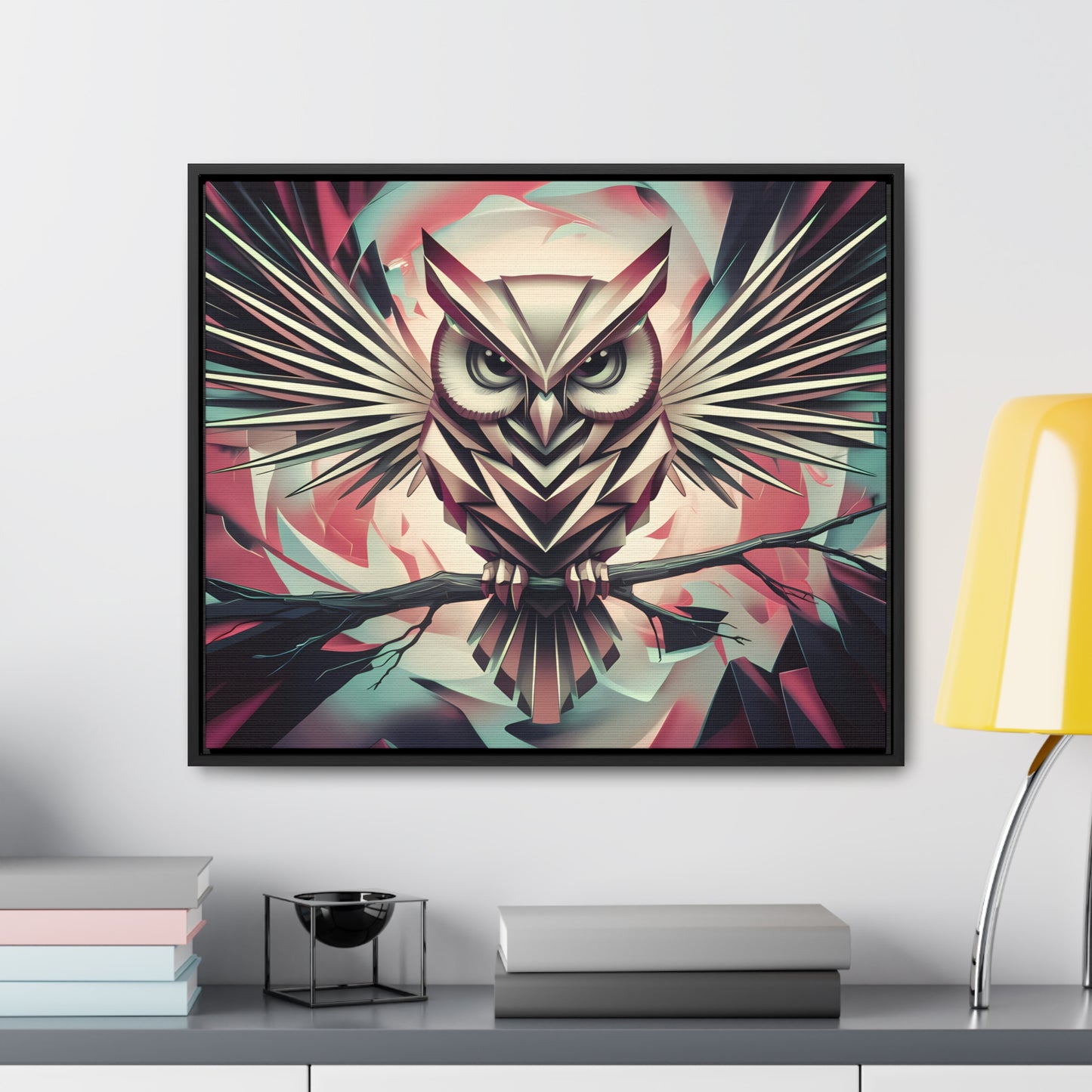 "Mechanical Wisdom" - Gallery Canvas Wraps, Horizontal Frame