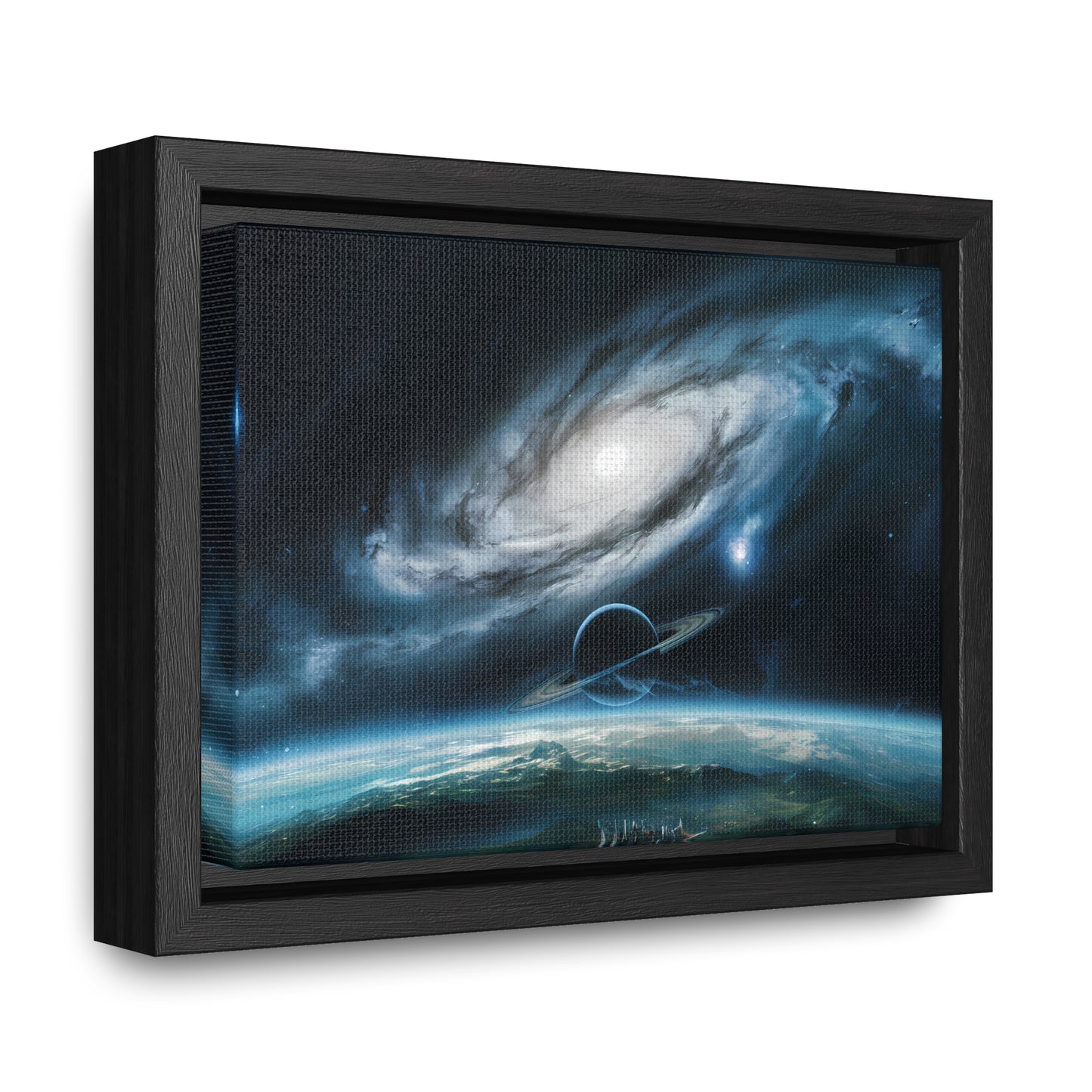 Celestial Spiral - Gallery Canvas Wraps, Horizontal Frame