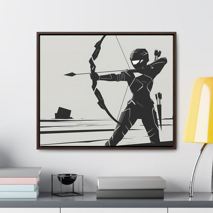 Silent Hunter - Gallery Canvas Wraps, Horizontal Frame