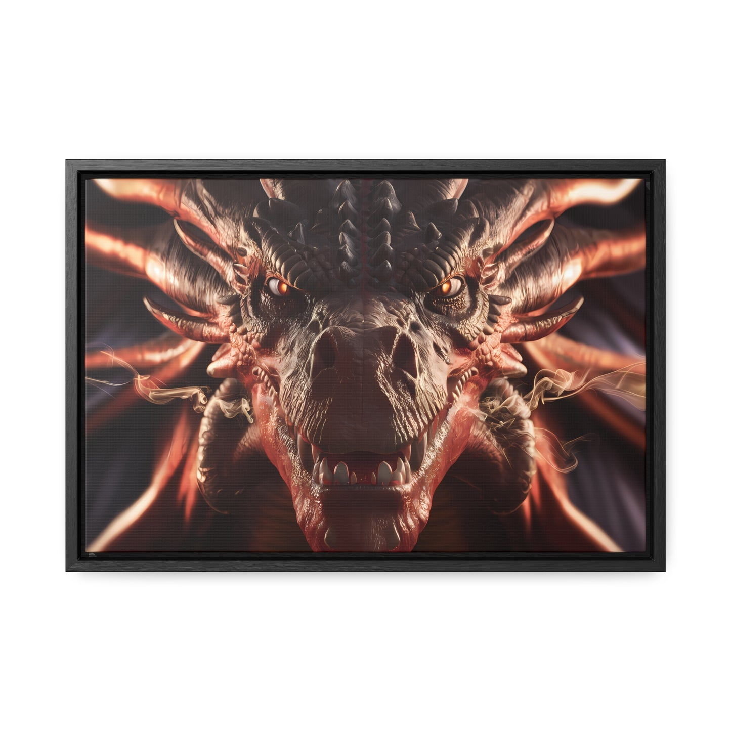 Wrath of the Inferno Dragon - Gallery Canvas Wraps, Horizontal Frame