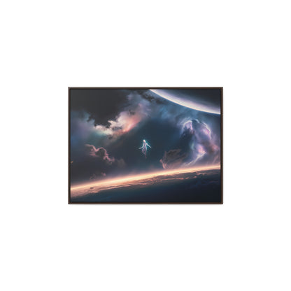 Ascension Beyond the Horizon - Gallery Canvas Wraps, Horizontal Frame