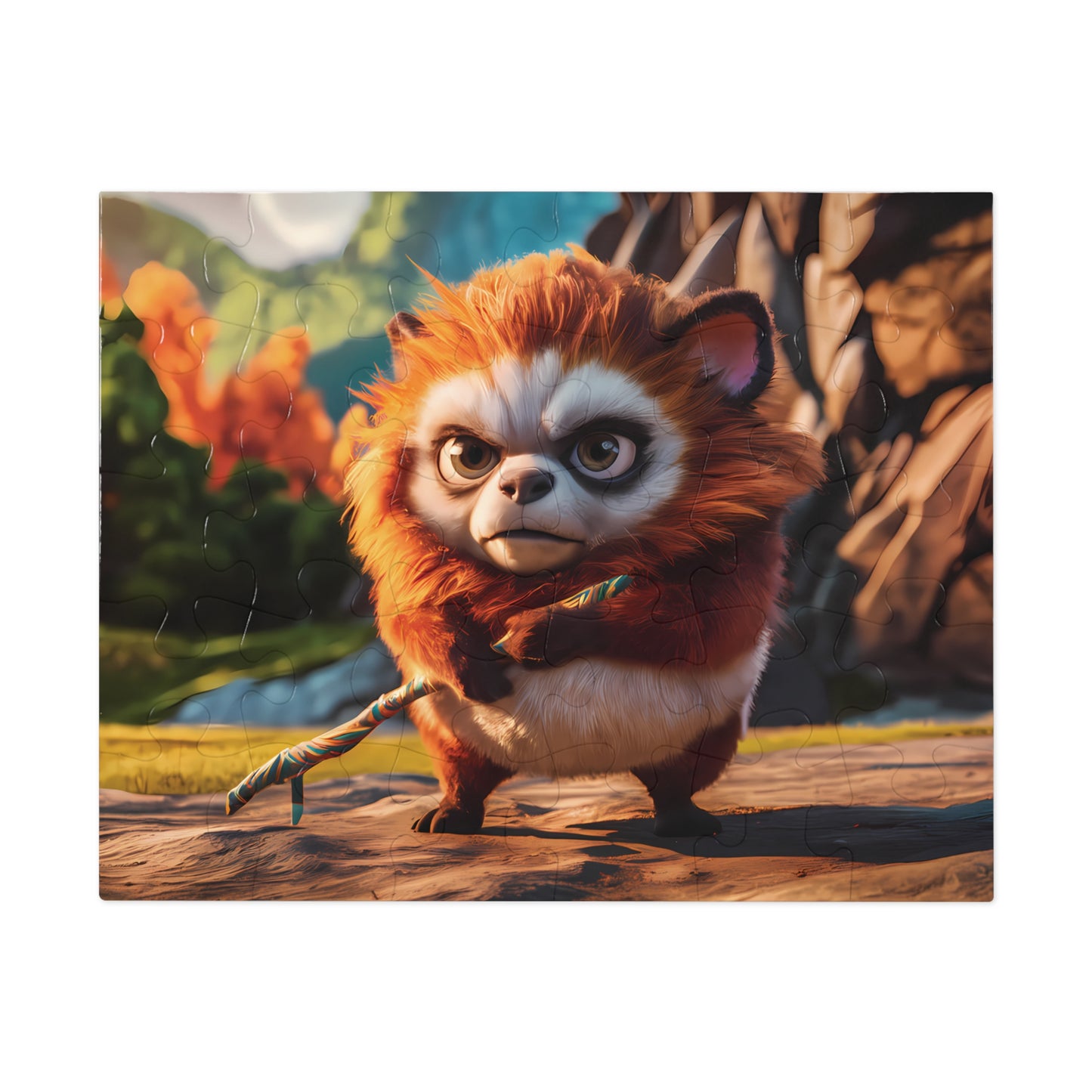 Cute furry Creature - Jigsaw Puzzle (30, 110, 252, 500,1000-Piece)