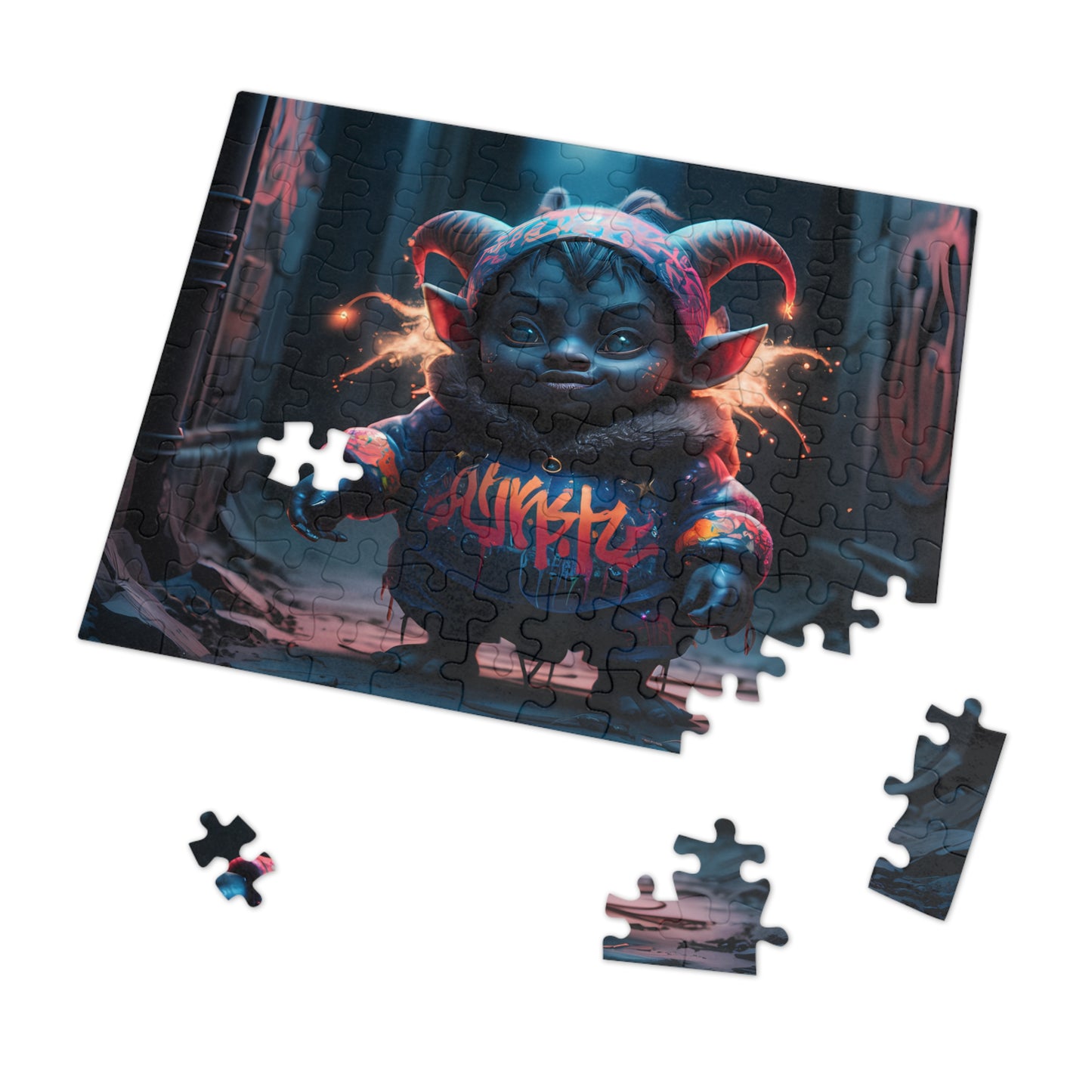 Urban Imp: The Streetwise Trickster - Jigsaw Puzzle (30, 110, 252, 500,1000-Piece)