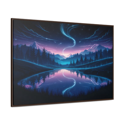 Celestial Reflection - Gallery Canvas Wraps, Horizontal Frame