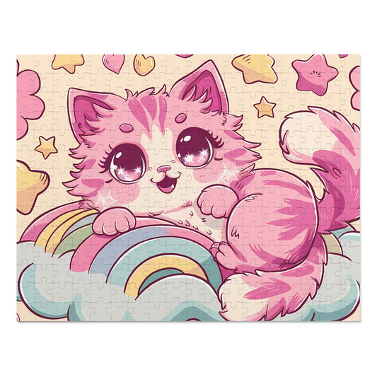 Cosmic Kitty Dreams - Jigsaw Puzzle (30, 110, 252, 500,1000-Piece)