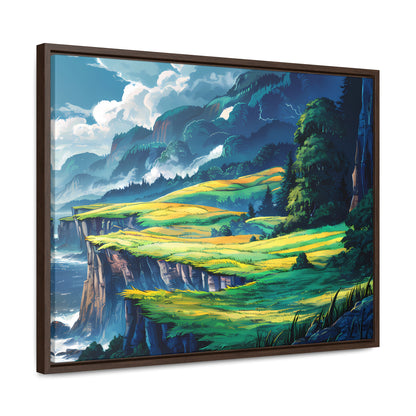 Edge of the Wild Coast - Gallery Canvas Wraps, Horizontal Frame