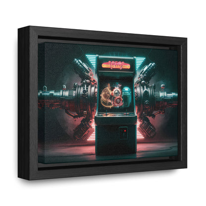 Quantum Arcade Revolution - Gallery Canvas Wraps, Horizontal Frame