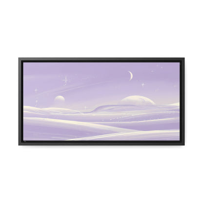 Ethereal Moonscape - Gallery Canvas Wraps, Horizontal Frame