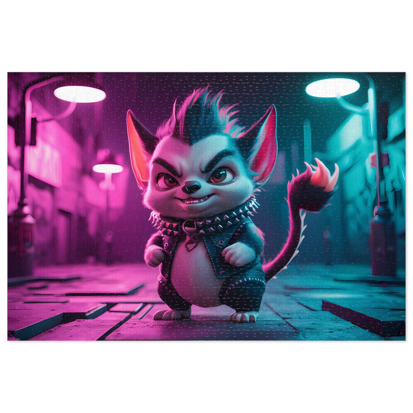 Punk Rock Prowler - Jigsaw Puzzle (30, 110, 252, 500,1000-Piece)