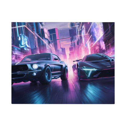 Neon Pursuit - Jigsaw Puzzle (30, 110, 252, 500,1000-Piece)