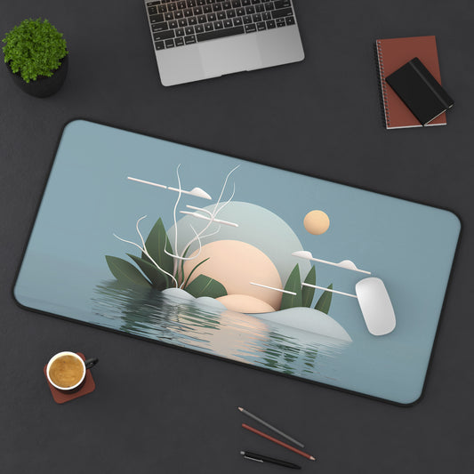 Pastel Island - Desk Mat