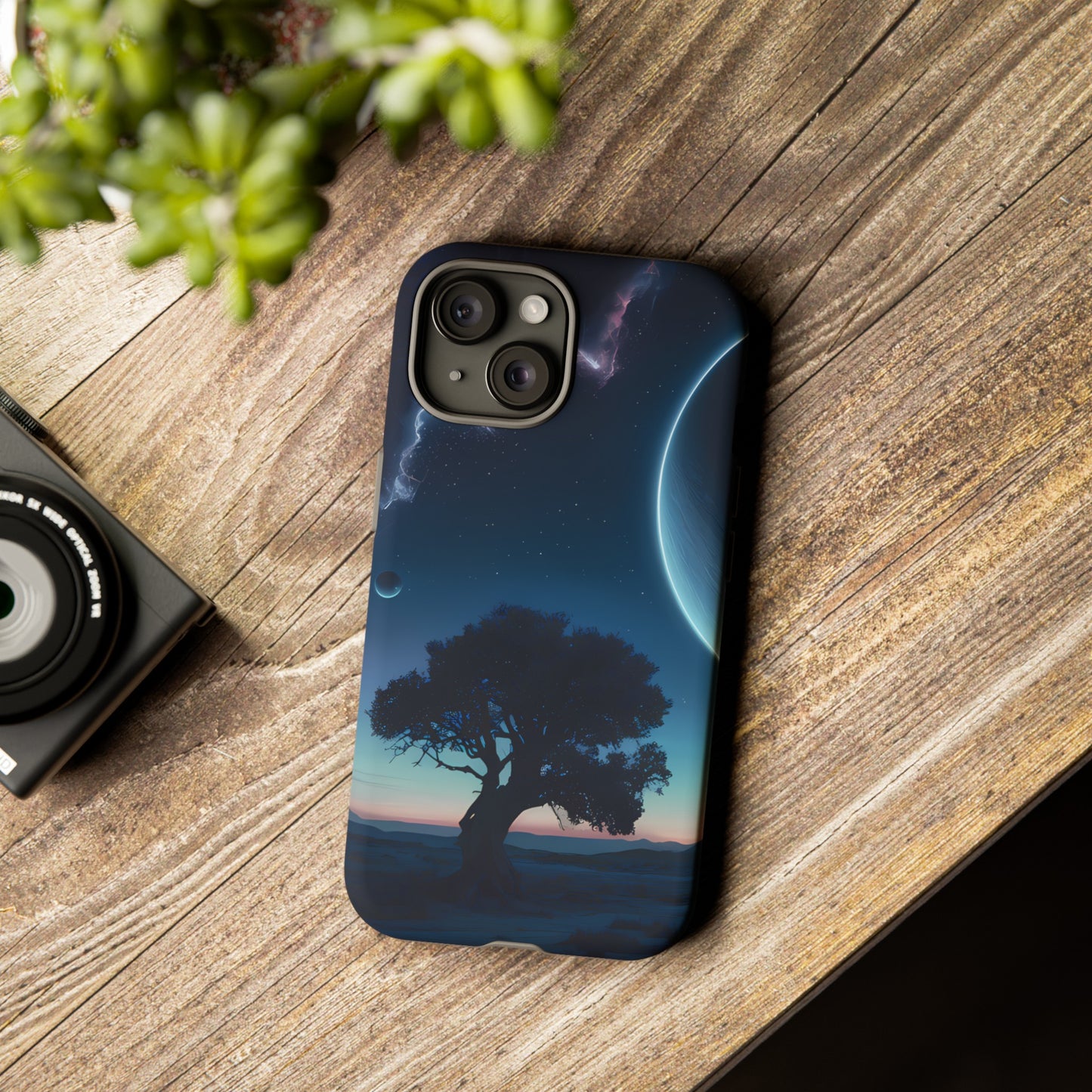 The Cosmos and a Tree - Smartphone Tough Cases